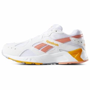 Adidasy Męskie Reebok Aztrek Białe/Różowe/Złote PL 58OILDA